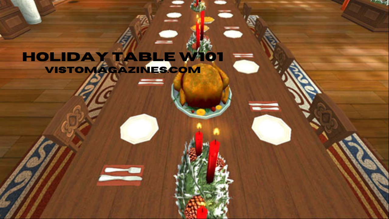 Holiday Table W101