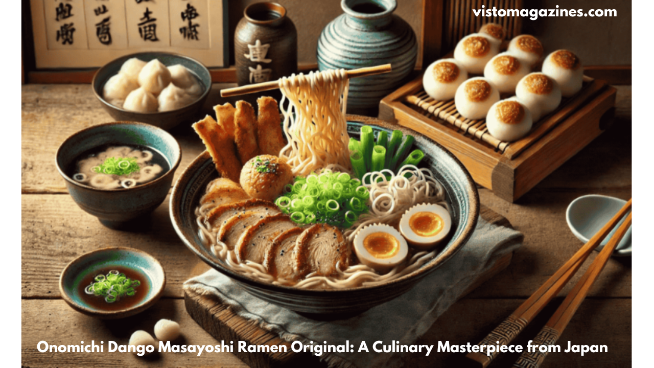 Onomichi Dango Masayoshi Ramen Original: A Culinary Masterpiece from Japan