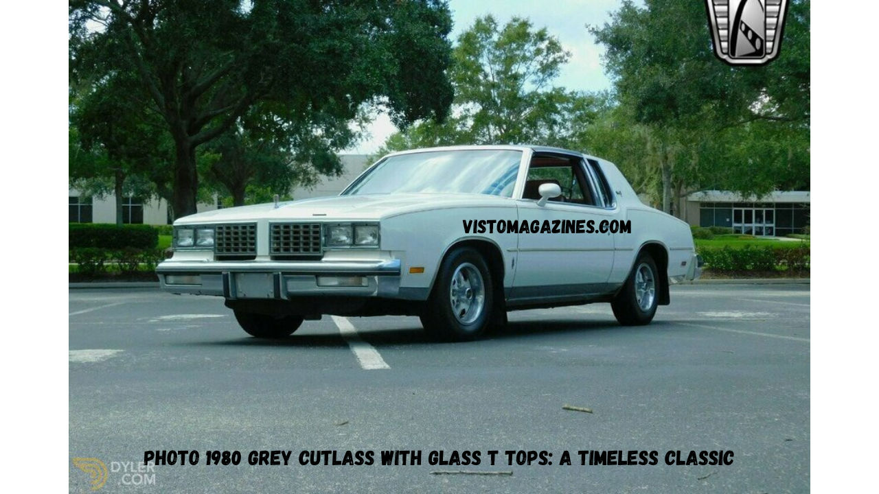 Photo 1980 Grey Cutlass With Glass T Tops: A Timeless Classic