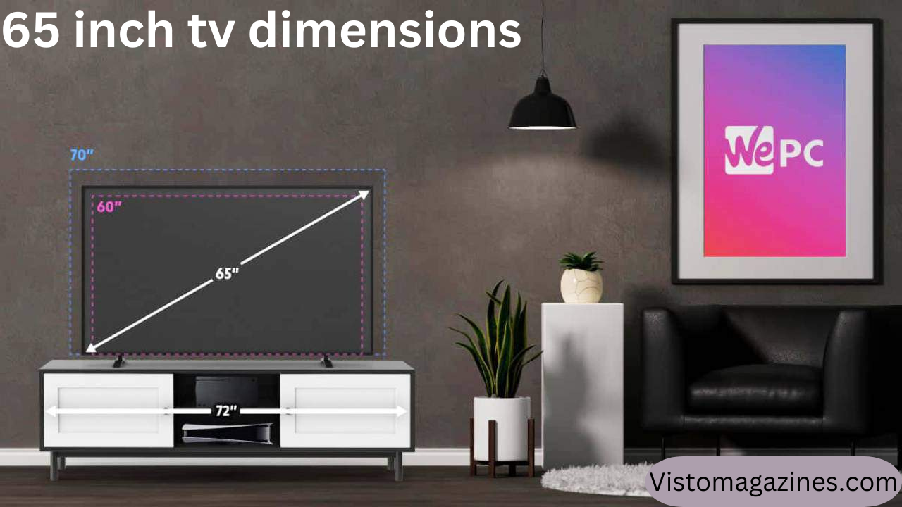 65 inch tv dimensions