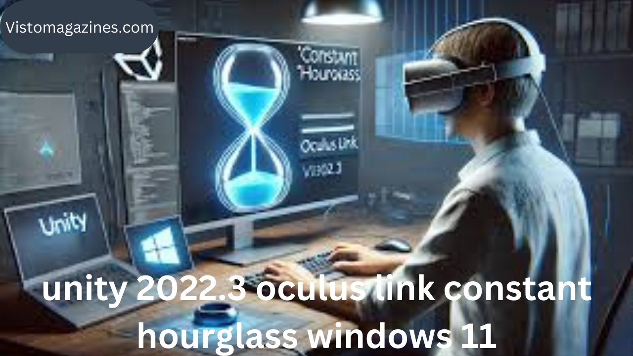 unity 2022.3 oculus link constant hourglass windows 11