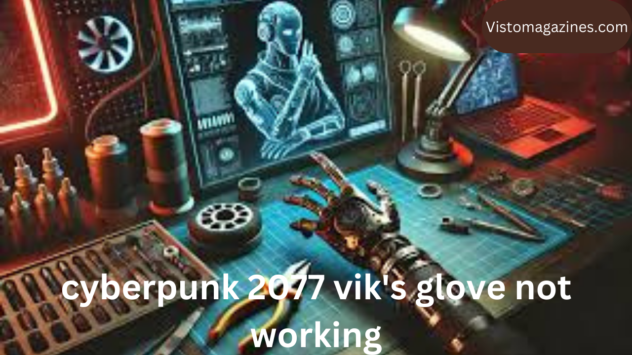 cyberpunk 2077 vik's glove not working