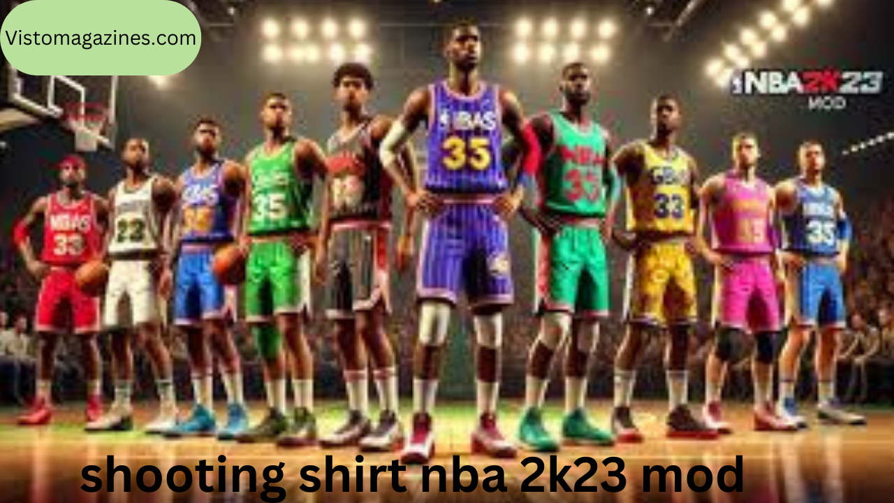 shooting shirt nba 2k23 mod