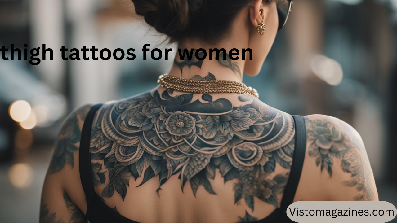 thigh tattoos for women